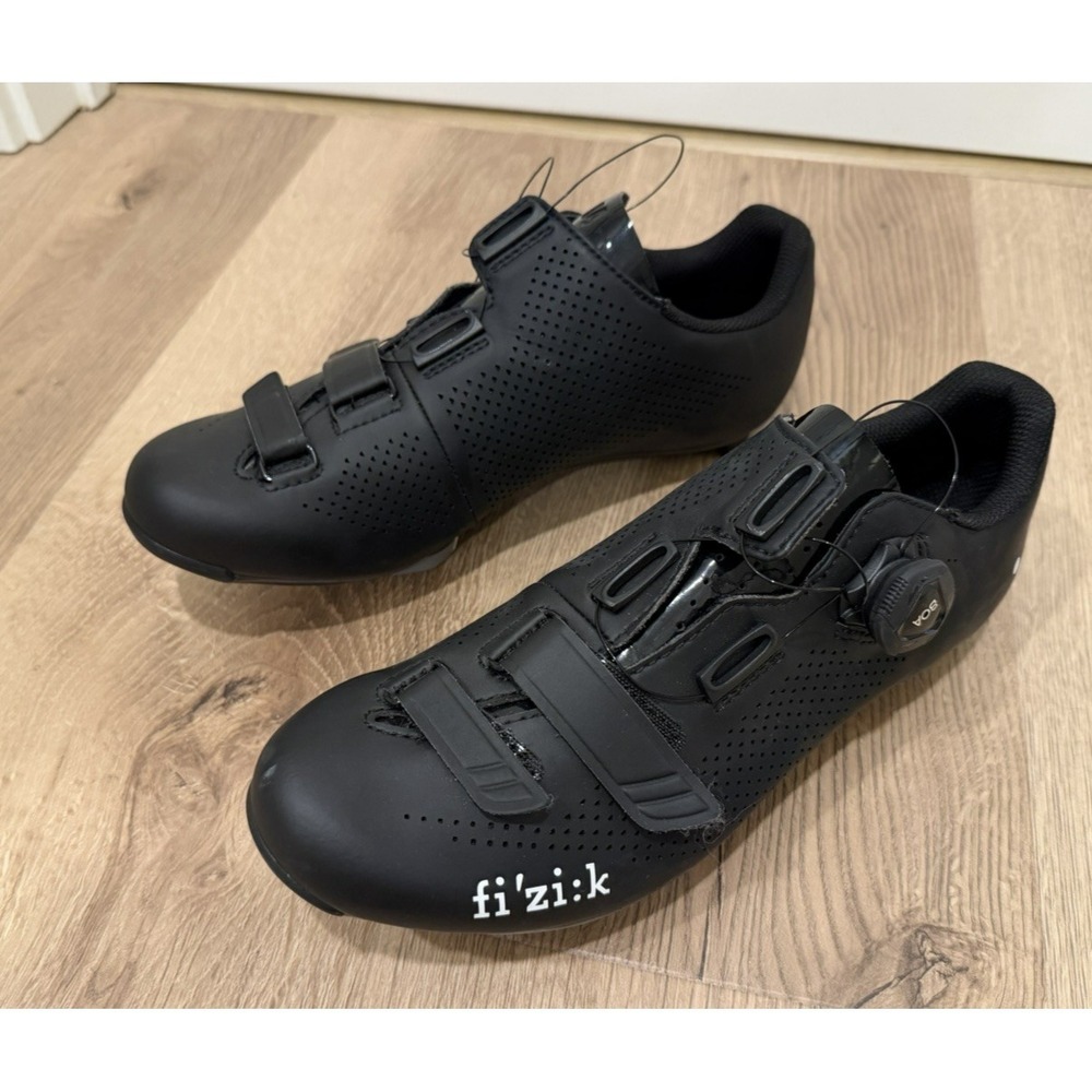 Fizik R4 Road Cycling Shoes Black Men's US 8 EUR 41 Low